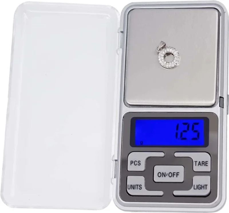 Rennway Digital Precision Electronic Jeweler Pocket Scale Weighing 500g / 0.1g
