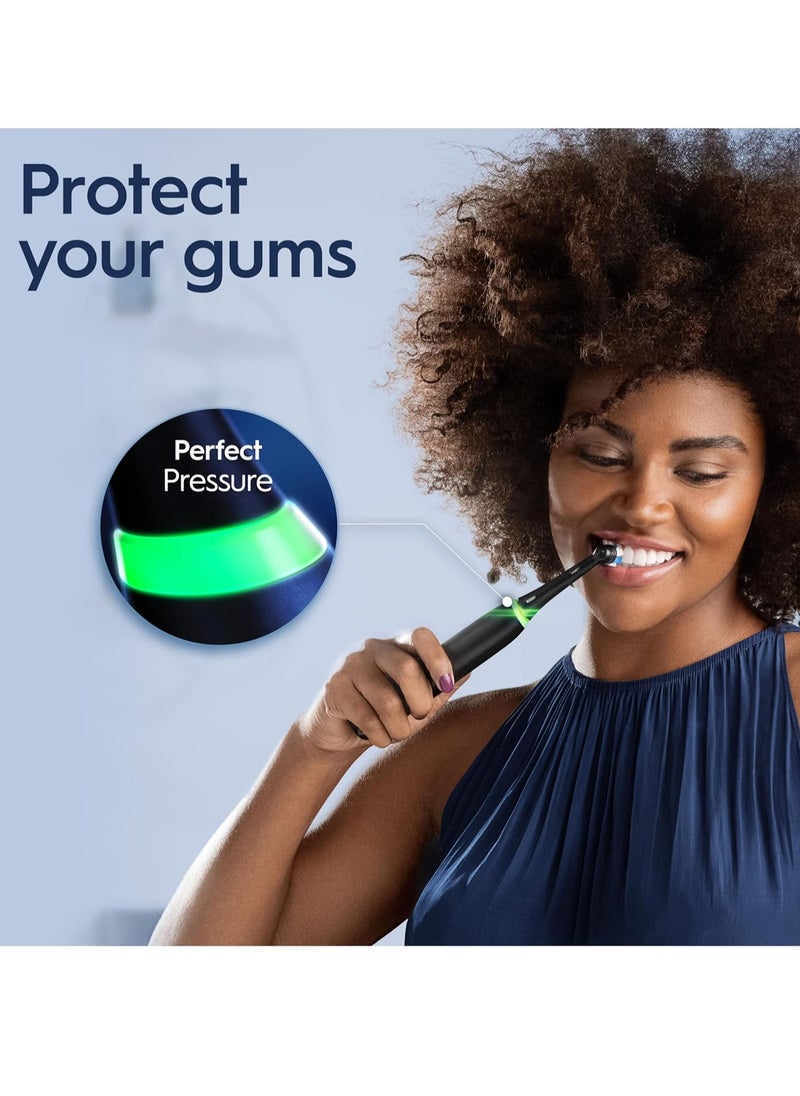 Oral-B - Oral B iO5 Series 5N Electric Rechargeable Toothbrush, Built with AI, Optimal Pressure Control, LED Interface, Bluetooth Connectivity, 5 Personalized Brush Modes – White - Image 1