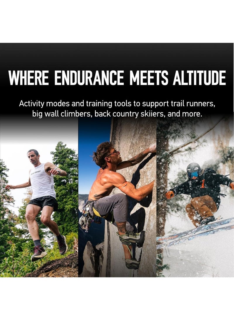 COROS 320 mAh APEX 4 (46mm) GPS Watch, 1.3" MIP Touchscreen, Global maps with Turn-by-Turn Navigation, 41 Days Battery Life, Voice Pins, and hands-free calls, for Running, Skiing, and Climbing - Black - Image 5