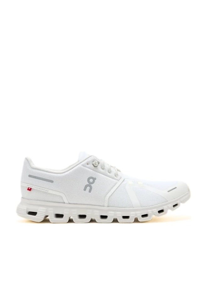 On Cloud 6 All White – Lightweight Unisex Running Shoes - Image 1