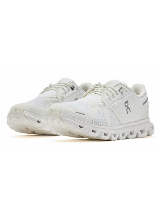 On Cloud 6 All White – Lightweight Unisex Running Shoes - Image 2