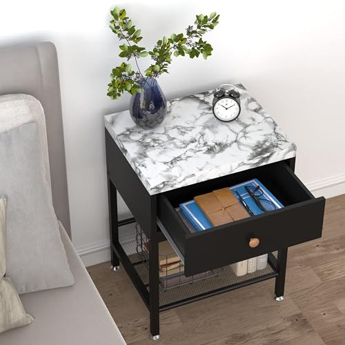 VOLEAAR Black and White Marble Contact Paper 15.7 x 78.7 Inches Peel and Stick Wallpaper Vinyl Self Adhesive Removable Waterproof Wall Paper for Countertop Cabinet Shelf Liner Kitchen - Image 3