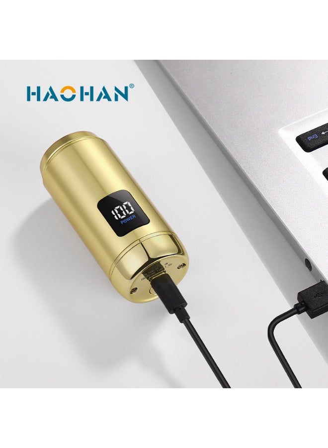 Haohan HT-1 Electric Rechargeable Shaver – Digital Display, Type-C Charging, 600mAh Lithium Battery, 1.5H Fast Charge, 5V Input - Image 2