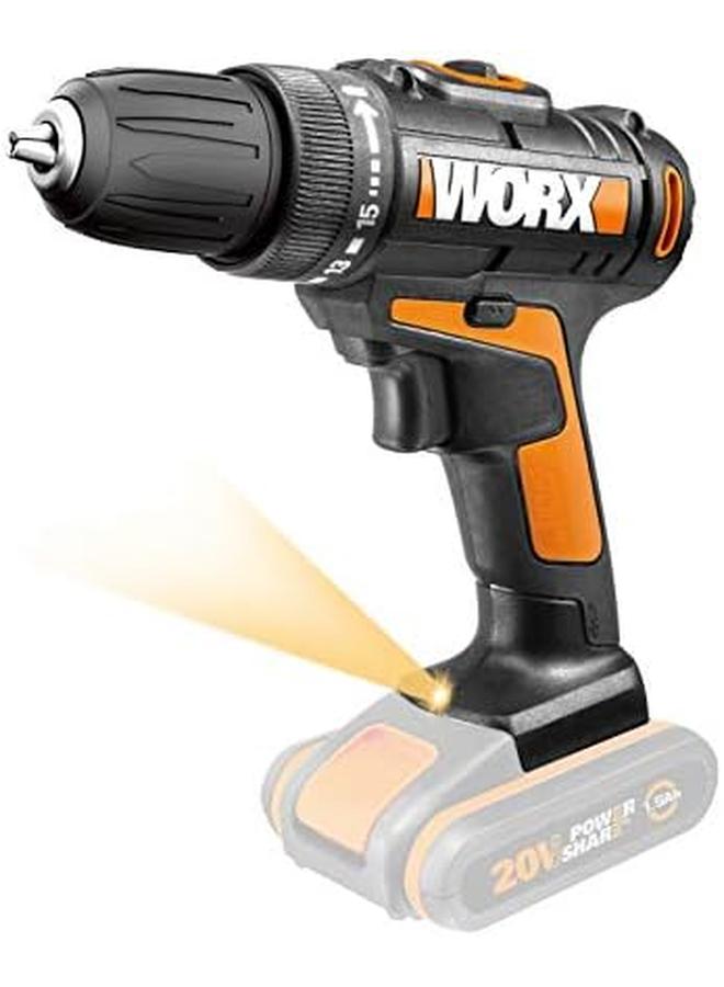 ووركس مثقاب 20 فولت 30 نانومتر، متعدد الألوان - Image 3