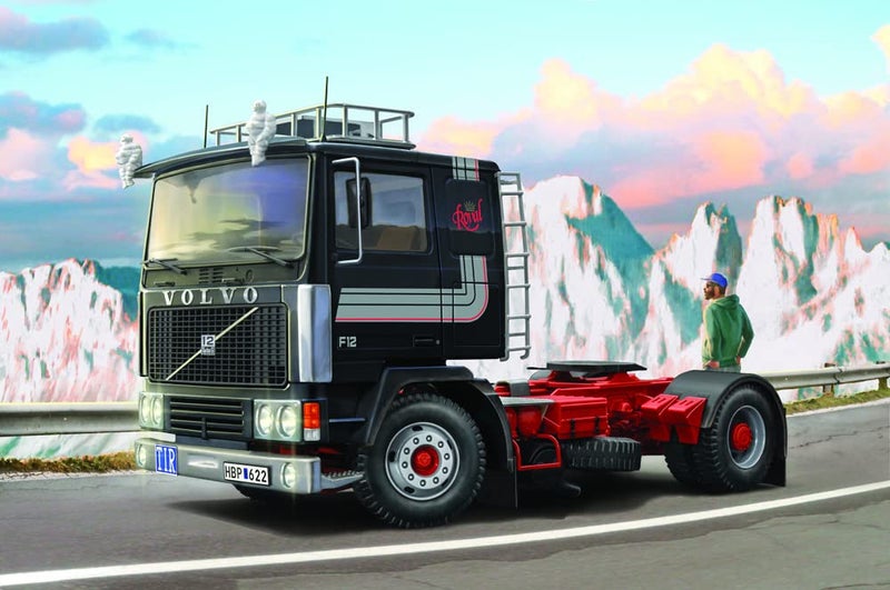 ITALERI ITARELI IT3957 Volvo F-12 Intercooler, Roll Roof with Accessories, Plastic Model, Molded Color - Image 2