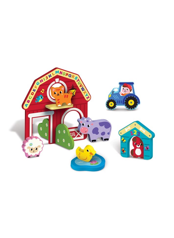 Kids hits KIDS HITS WOODEN FARM SET  - Image 2