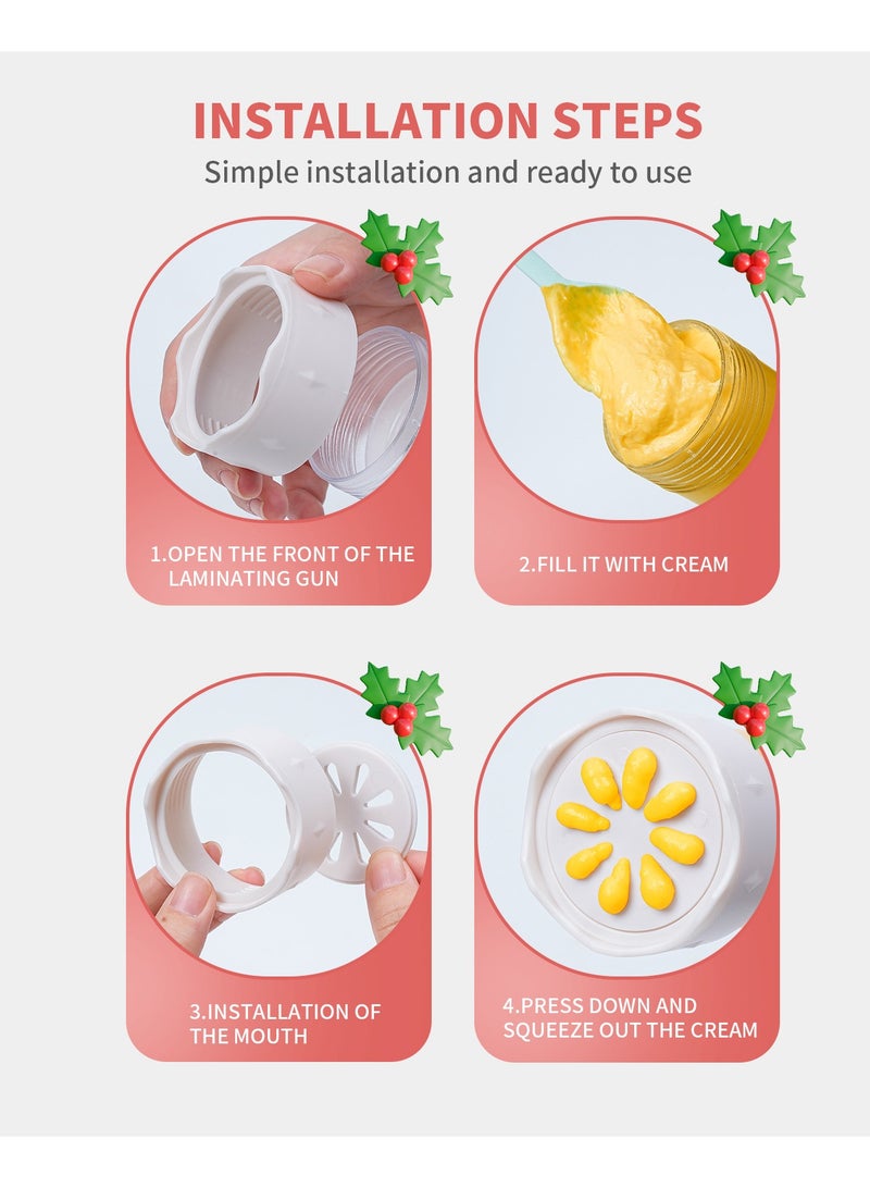 general Household cake biscuit decorating tool set piping mouth decorator cream biscuit maker cookie decorating utensils - Image 3