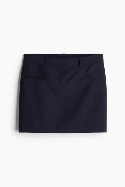 H&M Tailored Mini Skirt