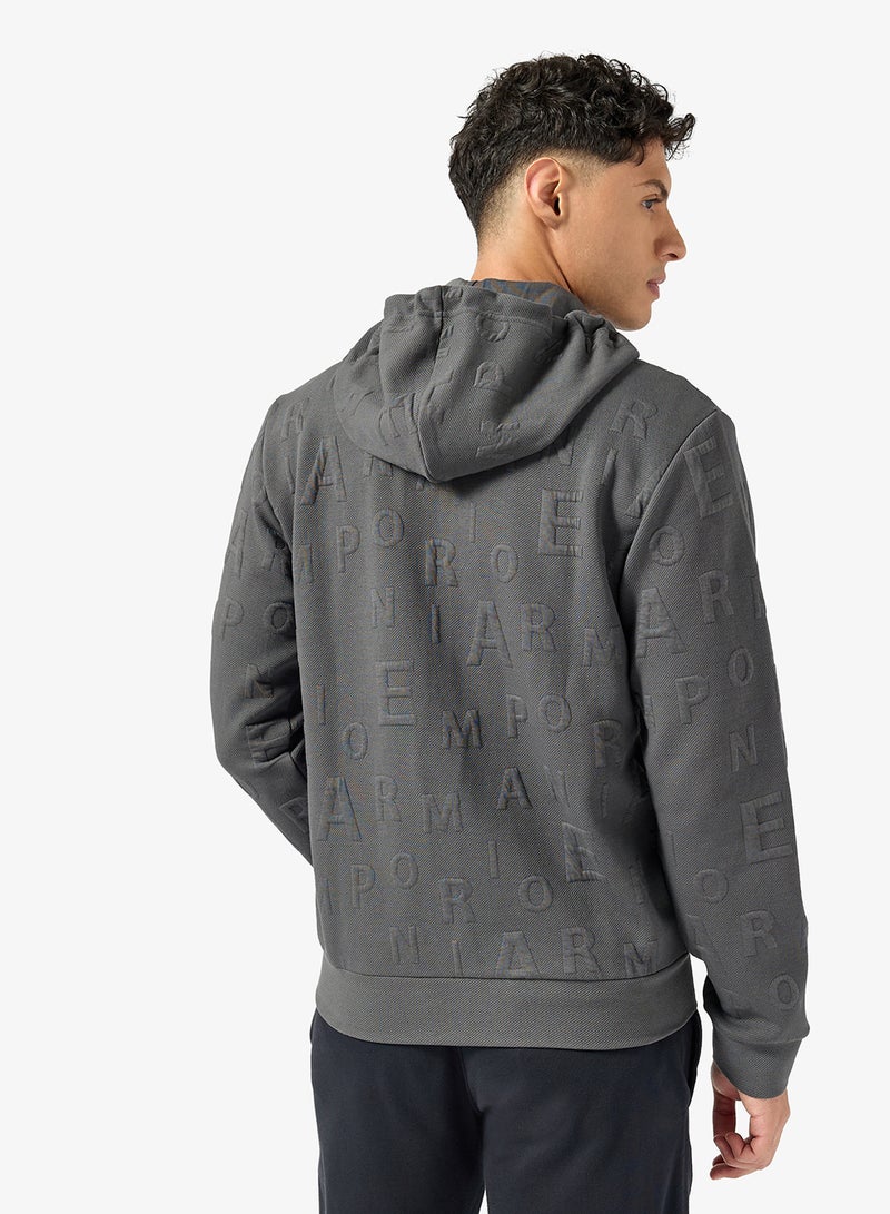 EMPORIO ARMANI Logo Hoodie - Image 2