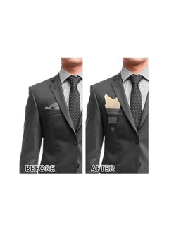 Generic Napkin holder for men's suit - high-quality material, two pieces  - Image 3