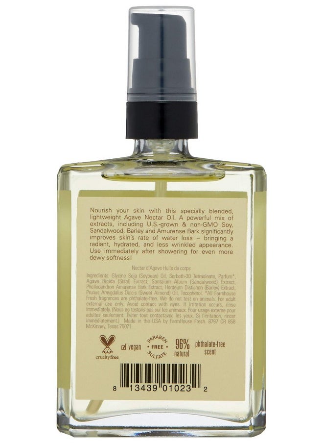 FarmHouse Fresh - Armhouse Fresh Agave Nectar Ageless Body Oil 4 Fl Oz - Image 1