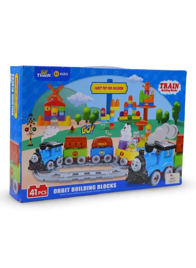 Train Building Blocksy – 41 Pieces - Image 2