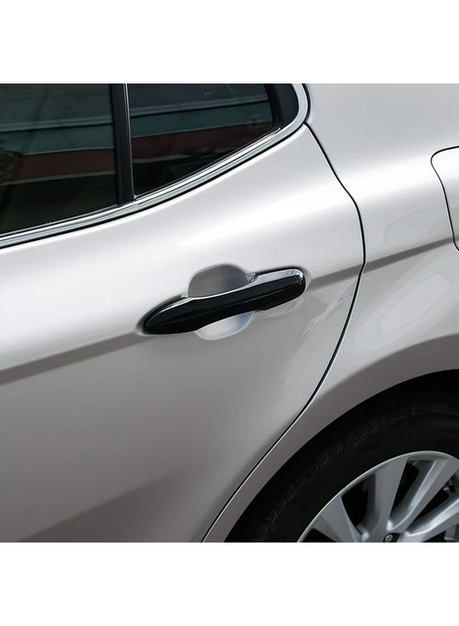 Black Car Door Handle Covers Compatible with 2018 2025 Models No Intelligent Keyhole - Image 5