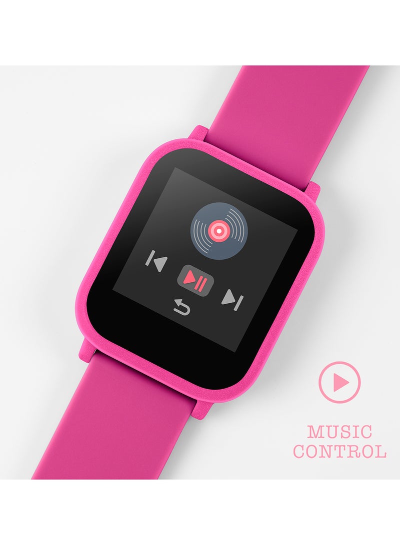 تيكرز ساعة يد رقمية مربعة للبنات من السيليكون بمقاس  مم - Image 3