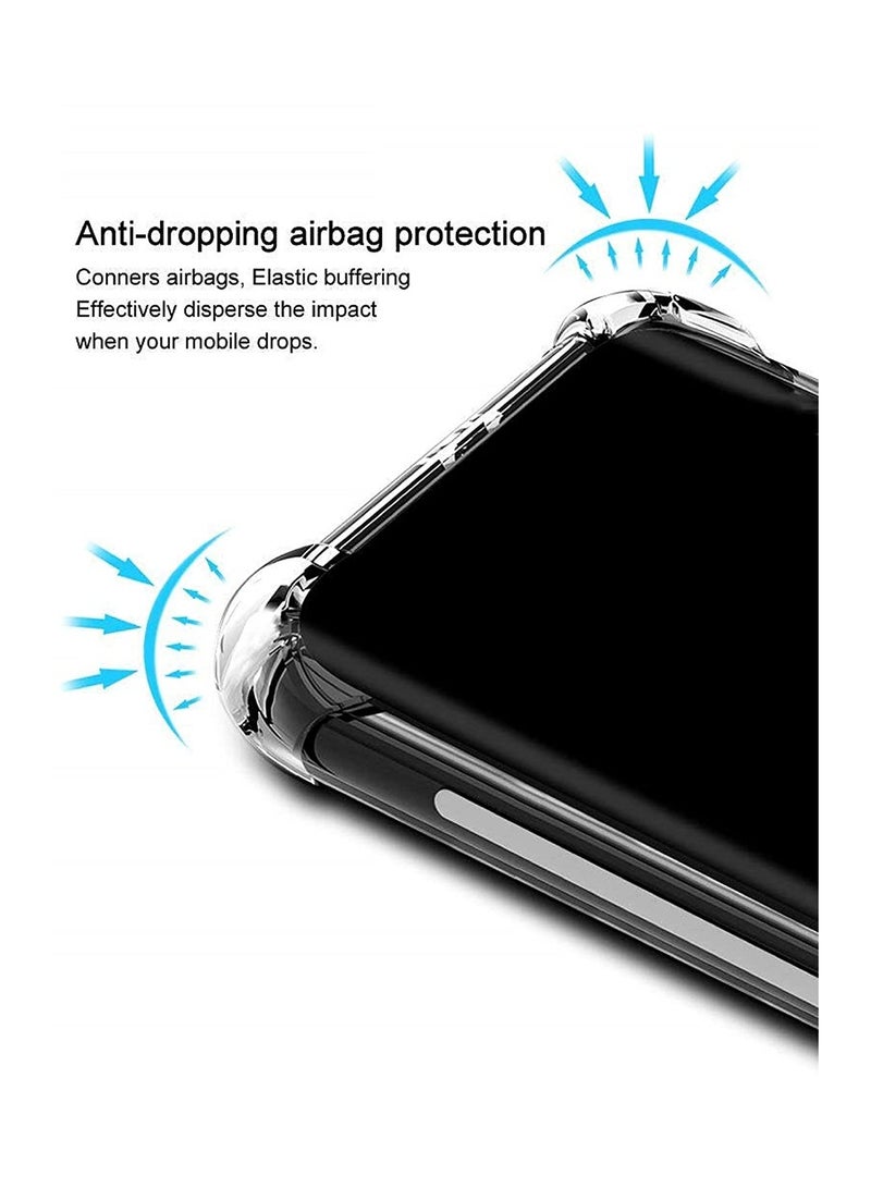 Samsung Galaxy A13 4G Clear Cover Case soft TPU Transparent  Back Protective Case shock Absorbent Reinforced Corner for Samsung Galaxy A13 4G Clear - Image 3