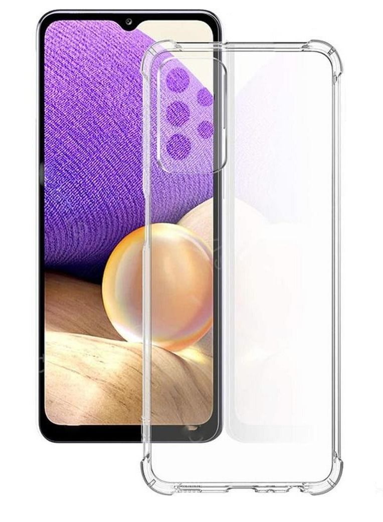 Samsung Galaxy A13 4G Clear Cover Case soft TPU Transparent  Back Protective Case shock Absorbent Reinforced Corner for Samsung Galaxy A13 4G Clear - Image 1