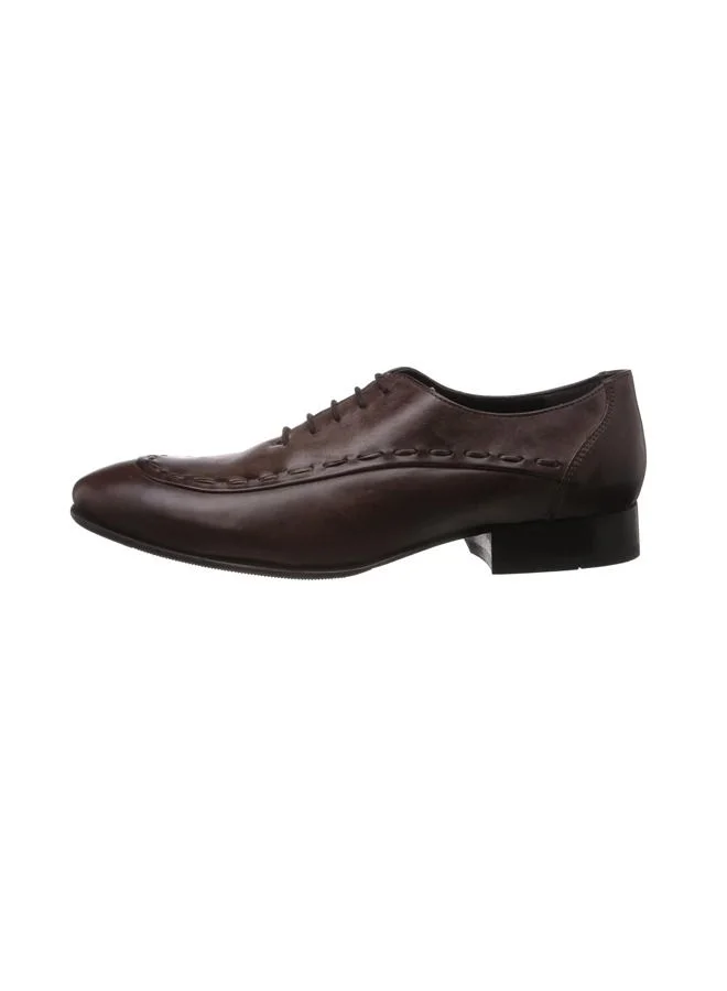 RUOSH Mens Oxford Derby Lace up Comfort Leather Work Office Formal Occasion Party Wear Premium Shoes