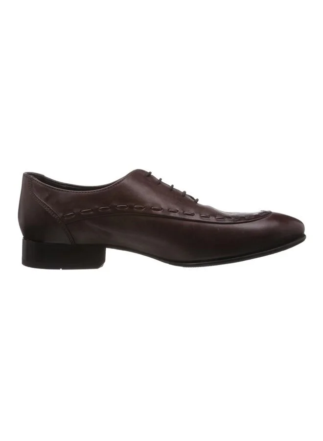 RUOSH Mens Oxford Derby Lace up Comfort Leather Work Office Formal Occasion Party Wear Premium Shoes