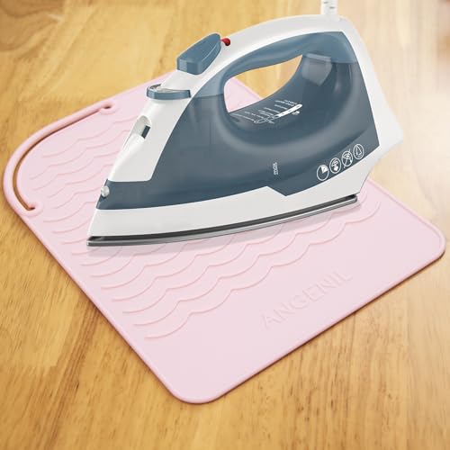 ANGENIL Flat Iron Silicone Mat and Travel Case for Hair Tools - Heat Resistant Mat, Straightener Pad, and Curling Iron Sleeve (9" x 6.5") - Image 3