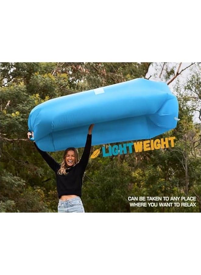 Arabest - Portable Inflatable Air Sofa Hammock - Waterproof and Leak-proof Design for Outdoor Activities such as Camping, Beach Trips, Picnics, and Festivals. Ideal for Relaxing by the Lake or in the Backyard. - Image 1