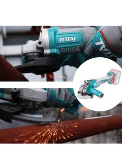 TOTAL High-Power Super Total Cordless Angle Grinder – 125mm, Brushless Motor, 9,000 RPM, M14 Spindle, Adjustable Speed – Battery & Charger Sold Separately  - Image 3