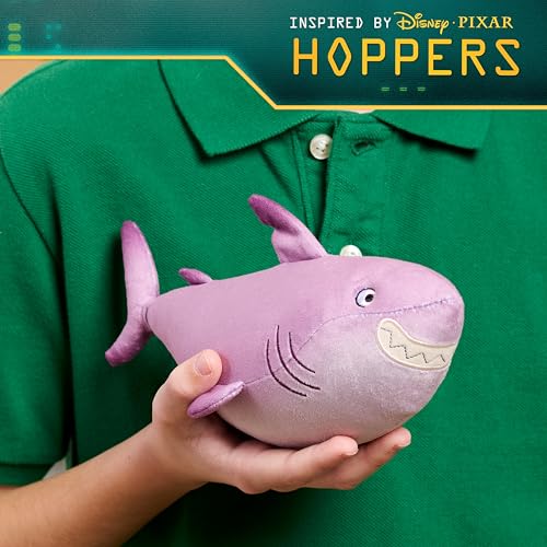 Just Play Disney and Pixars Hoppers Small Plush Diane Shark Soft Toy for Kids and Movie Fans Inspired by The Hoppers Movie Kids Toys for Ages 3 Up by Just Play - Image 5