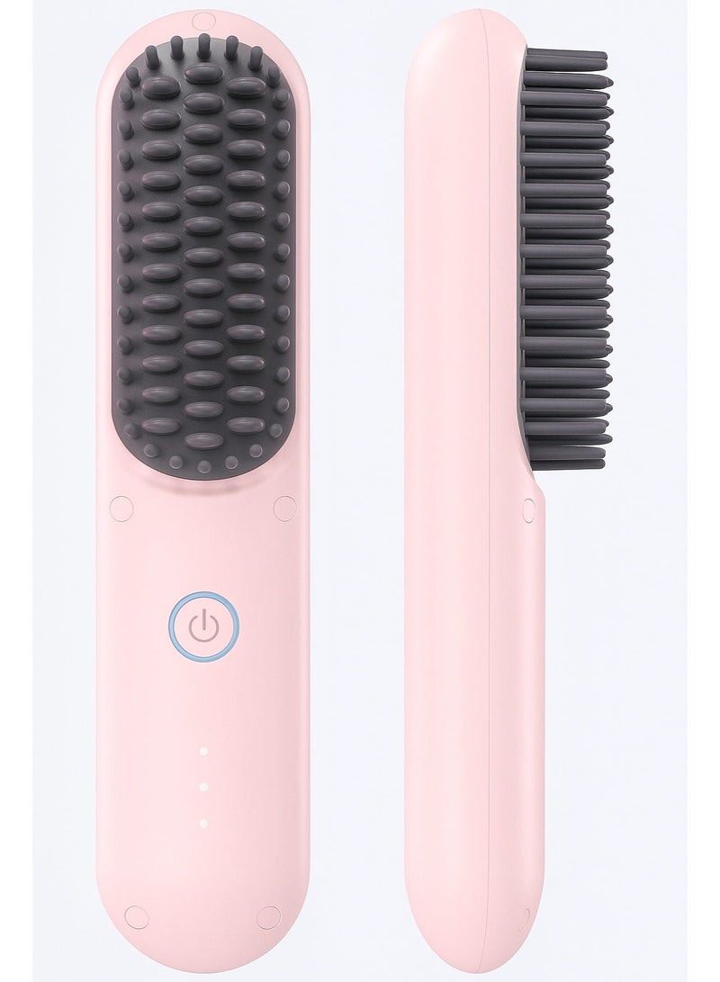 💜 Wireless Hair Straightener Comb & Electric Automatic Curling Iron Gift Set – 2 in 1 High-End Styling Kit | Fast Heating | Anti-Scald | Adjustable Temperature | YX-299 - Image 3