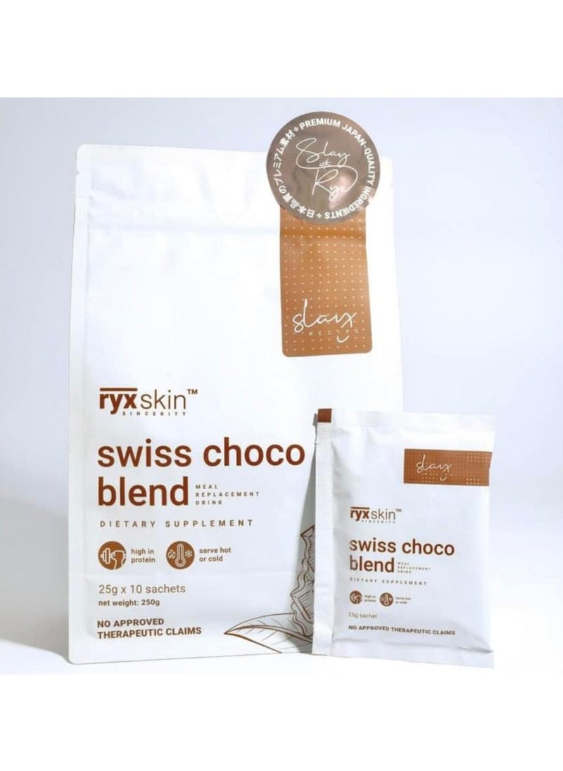 ryxskin sincerity RYX Skincerity Swiss Choco Blend Meal Replacement Drink  - Image 1