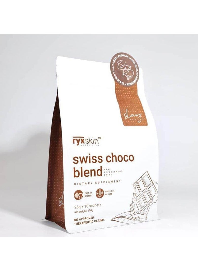 ryxskin sincerity RYX Skincerity Swiss Choco Blend Meal Replacement Drink  - Image 2