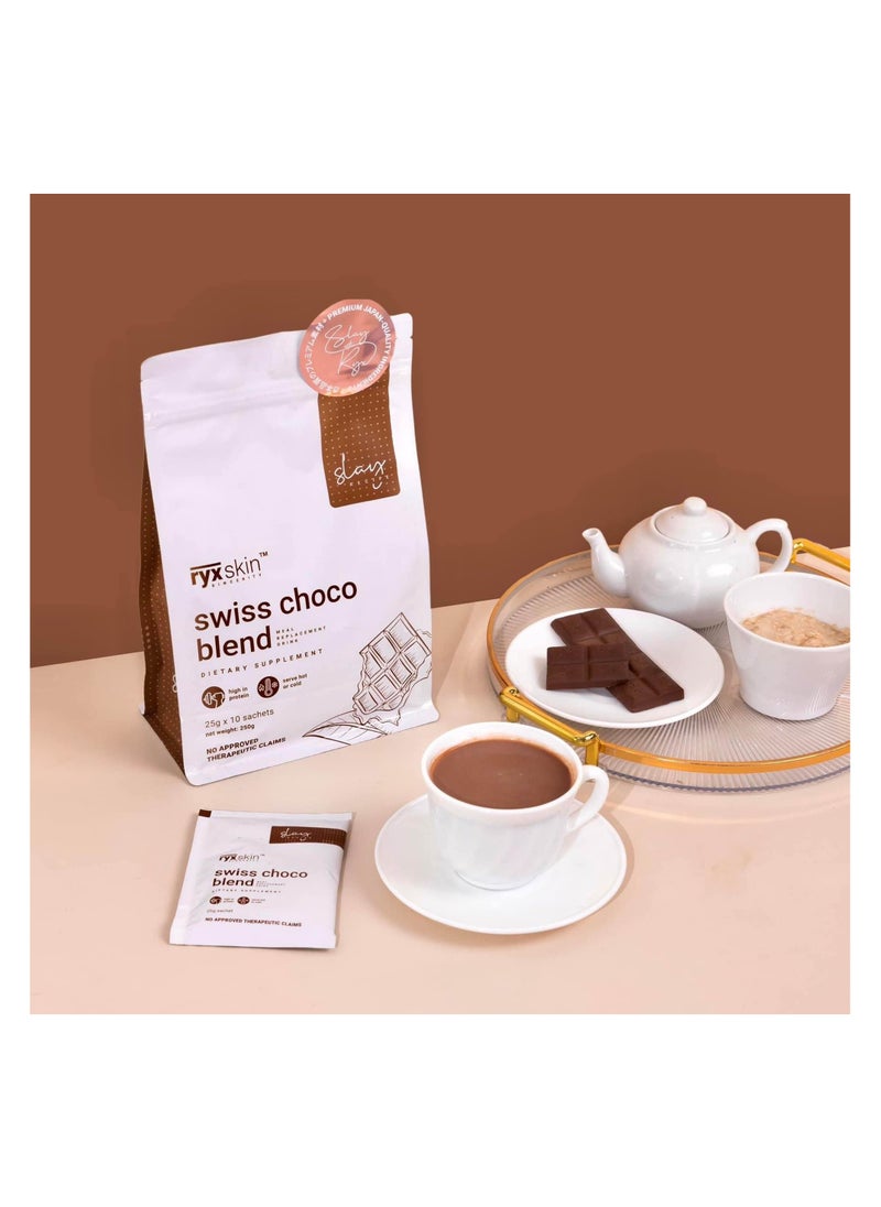 ryxskin sincerity RYX Skincerity Swiss Choco Blend Meal Replacement Drink  - Image 3