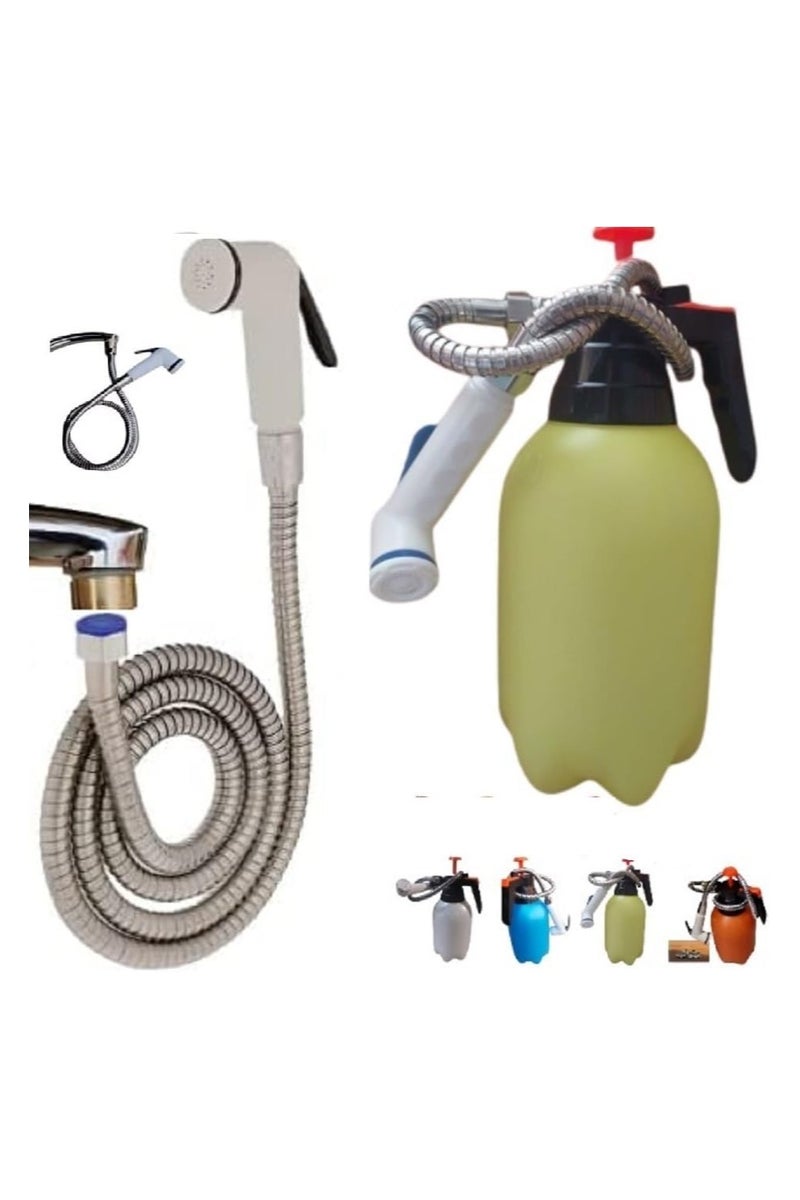 100% شطاف صحراوى للصحراء فى حال عدم وجود مصدر مية + شطاف للسفر فى حال عدم وجود شطاف للحمام (سهل التركيب من اى مصدر للمية ) - Image 1