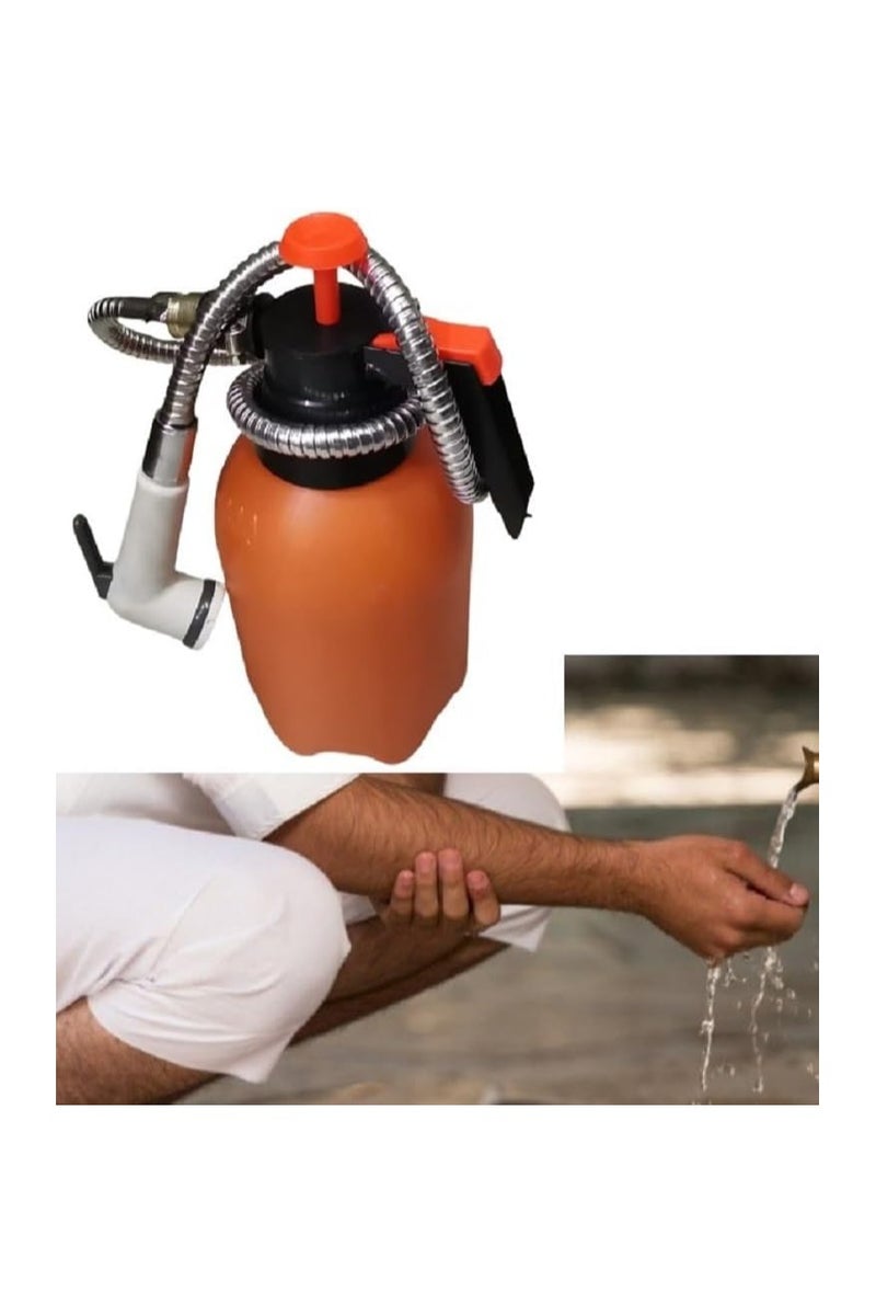 100% شطاف صحراوى للصحراء فى حال عدم وجود مصدر مية + شطاف للسفر فى حال عدم وجود شطاف للحمام (سهل التركيب من اى مصدر للمية ) - Image 2