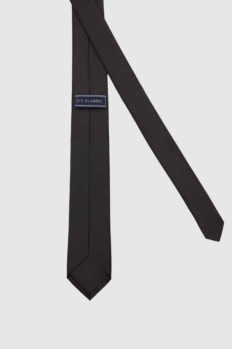 D'S DAMAT D'S Groom Black Plain 5.5 cm Tie 0HF15ORTKRDUZ  - Image 4