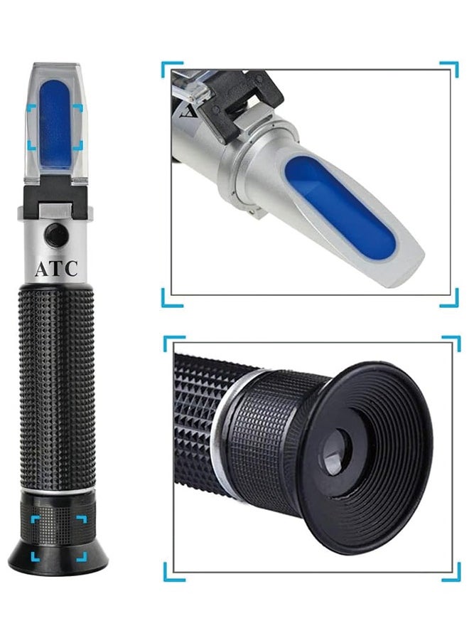 Generic Salinity Refractometer for Seawater and Marine Fishkeeping Aquarium 0-100 Ppt with Automatic Temperature Compensation  - Image 1