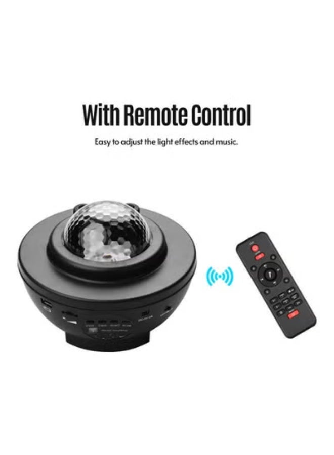 JAJEEK 🌌 LED Galaxy Starry Projector Lamp – Black Star Projector Light with 16 Color Modes & Rotating Night Sky Effect – Soothing Night Light for Kids, Bedrooms, Living Room, Relaxation, Sleep Aid, Home Ambiance, Parties & Unique Room Decor - Image 5