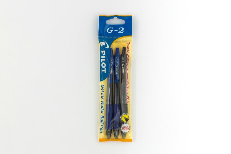 بايلوت قلم بايلوت جي-تو مشكل مقاس 0.7 , 3 حبة