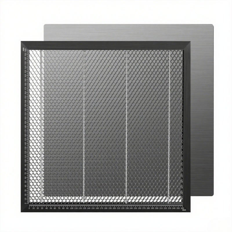 Acmer Honeycomb Panel 400x400mm High-quality Metal Board Honeycomb Table - Easy Observable Design Engraving Table for Laser Cutting And Engraving Machines - Image 1