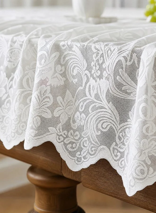 Styli Lace Pattern Table Cover 145x200cm