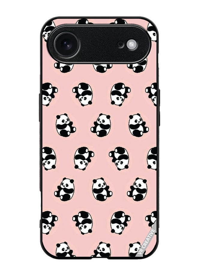 Protective Case Cover For Apple iPhone 17 Air Panda Design Multicolour