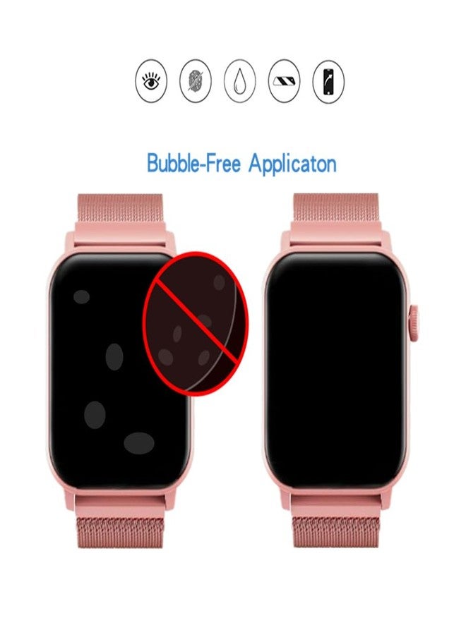 MIHENCE Screen Protector Compatible for Trendia TG09 / TRAUSI TG08 Smartwatch, HD TPU Protective Film for TG08 / TG09 1.83'' Smart Watches (6PCS) - Image 5