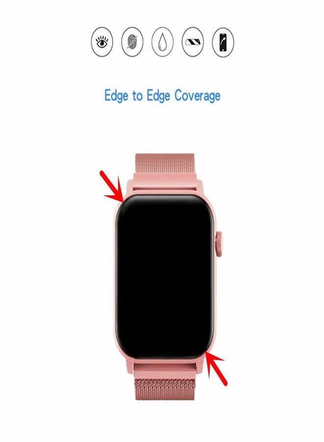 MIHENCE Screen Protector Compatible for Trendia TG09 / TRAUSI TG08 Smartwatch, HD TPU Protective Film for TG08 / TG09 1.83'' Smart Watches (6PCS) - Image 4