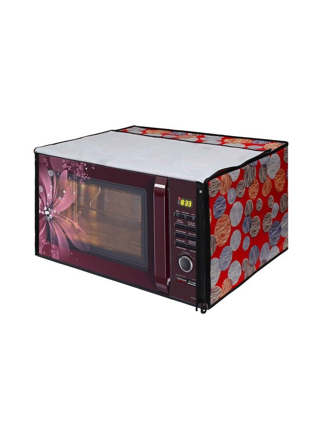 Lithara Printed Waterproof Microwave Oven Cover for IFB 30L Convection Microwave Oven 30FRC2 | Sams70 (Multicolor) - Image 1