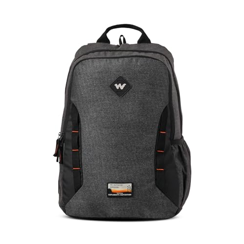 Wildcraft Polyester Backpack for Unisex Expedition LPBP 35 4 Compartment Laptop Backpack | Unisex Durable Lightweight & Stylish Ideal for Travel School Work & Daily Use (Blk_Twill),Grey - Image 1