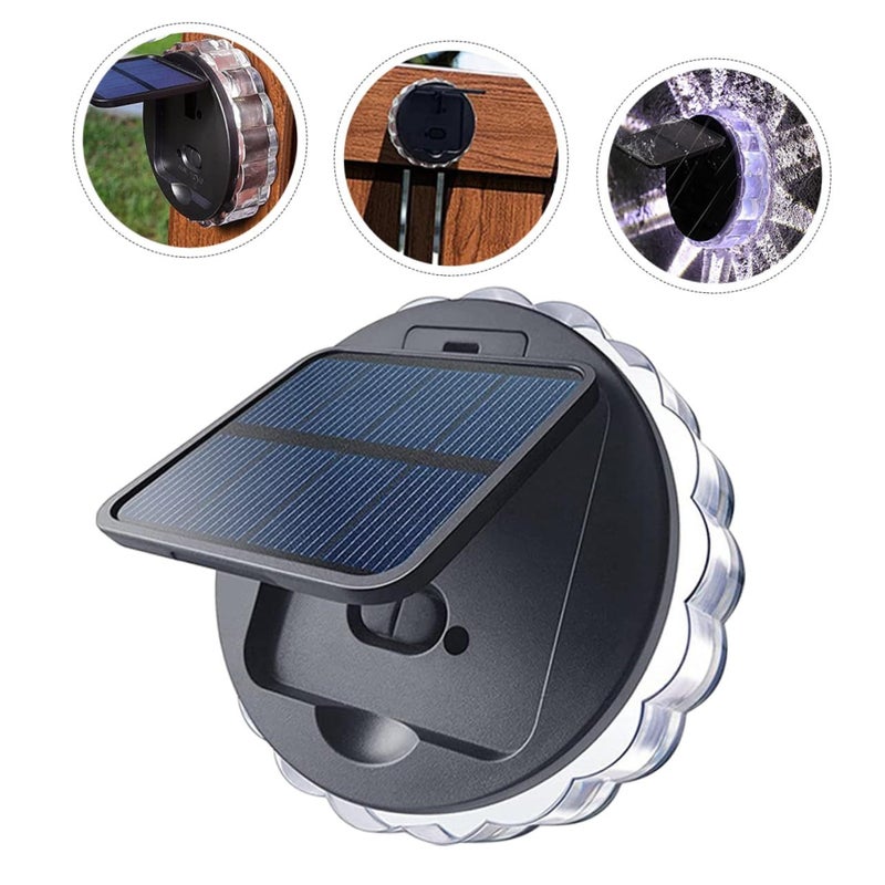 2 Pack Solar Outdoor Wall Lights For Garden Pathway And Patio Weather Resistant - Image 4