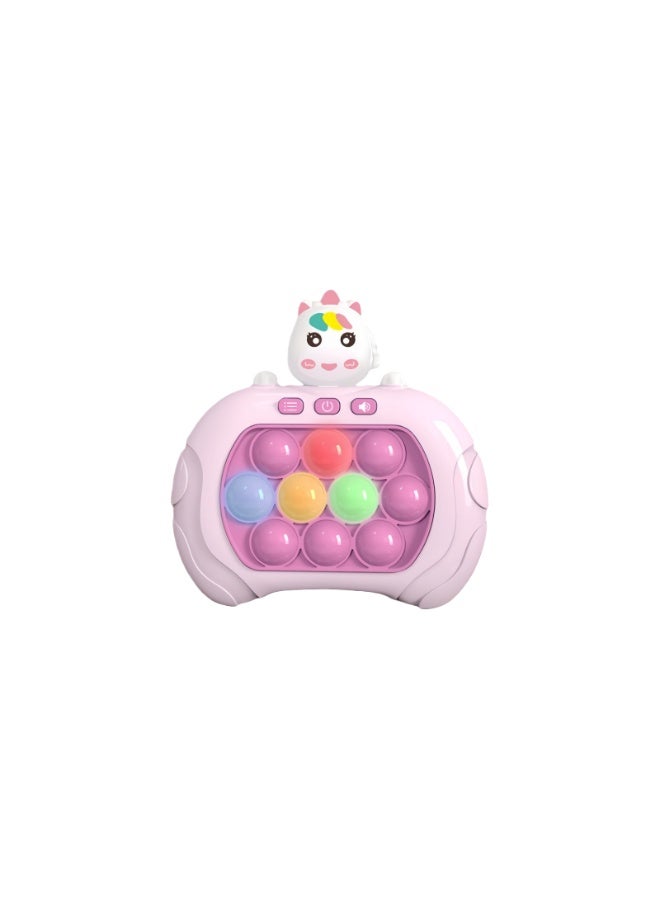 Pop Fidget Games for Kids, Handheld Quick Push Bubble Toy, Push Bubble Pop Puzzle Game, More Challenging Travel Portable Puzzle Game Machine for Kids Girl Boy Birthday Gift - Image 1