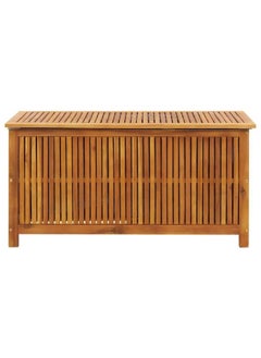 vidaxl vidaXL Garden Storage Box 113x50x58 cm Solid Acacia Wood  - Image 2