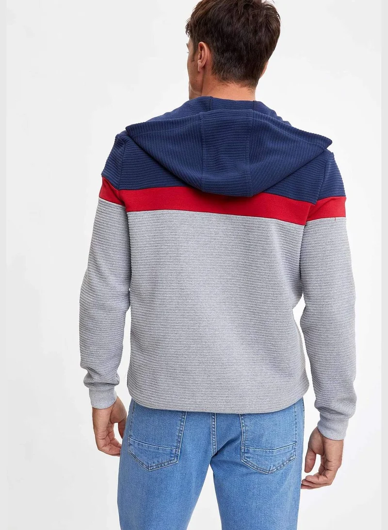 DeFacto Man Regular Fit Hooded Cardigan / Bolero