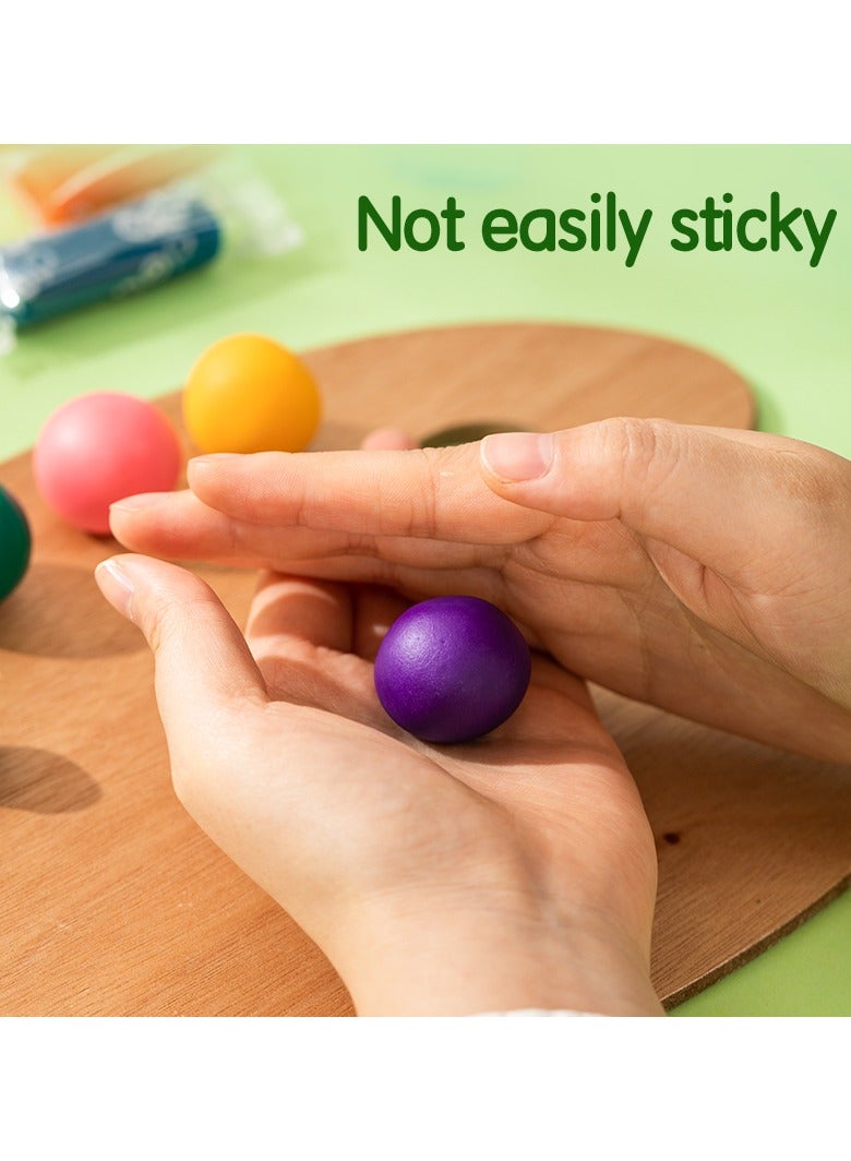 Deli ED75346 Dough Set - 12 colors - ideal for creative play and modeling - Image 3