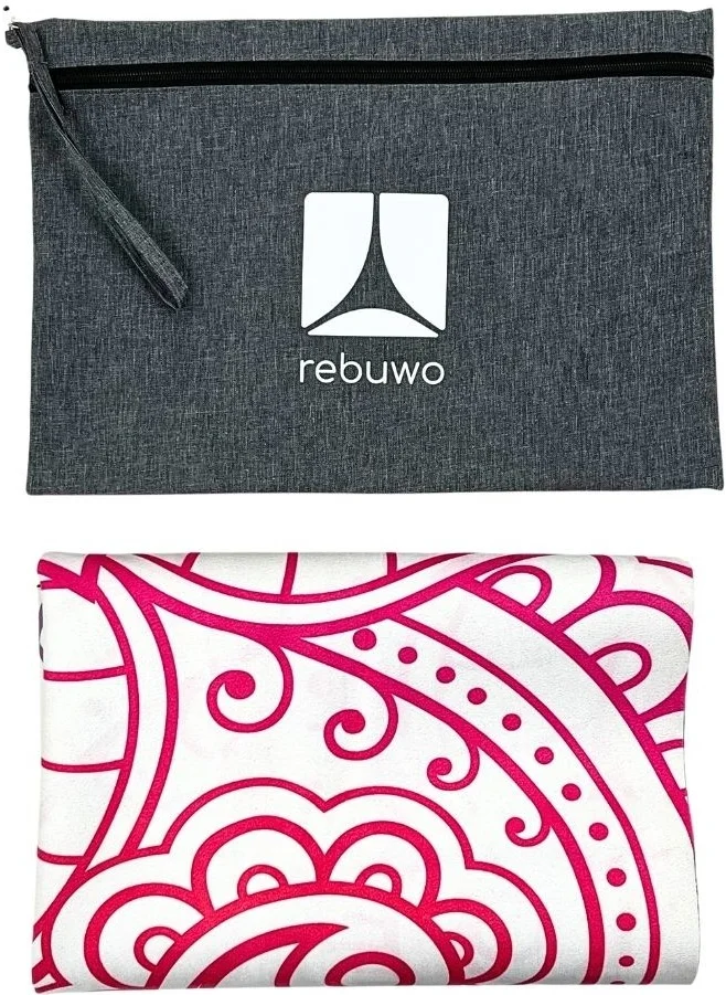 ريبو Travel Yoga Mat Foldable Natural Rubber Mat 1mm