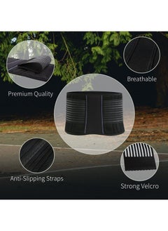 BraceUP Back Support Belt for Men and Women - Breathable Waist Lumbar Support Lower Back Brace for Sciatica, Herniated Disc, Scoliosis Lower Back Pain Relief, with Dual Adjustable Straps (XXL)  - Image 5